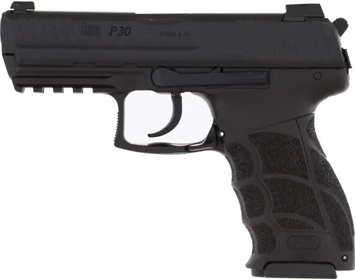 HK P30 V3 DA/SA TRIGGER 9MM - 3.85" 2-15 RD MAGS BLACK - Image 2