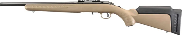 RUGER AMERICAN 22WMR 10-SHOT - 16" MATTE FDE COMPOSITE