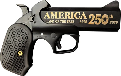 BOND ARMS 250 ANV. 45LC/410 - 4.25 BLACK CERAKOTE B6 GRIPS