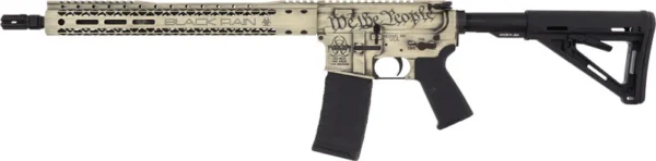 BLACK RAIN WE THE PEOPLE 5.56 - 16" LIGHT SAND BWORN 30RD