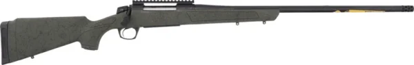 CVA CASCADE 7MM PRC 24" #3 - W/RAIL BLACK/OD GREEN