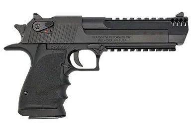 Magnum Research DE429L6IMB Desert Eagle Mark XIX 6" .429DE 7+1 W/ Integral Muzzle Brake Black Aluminum Frame