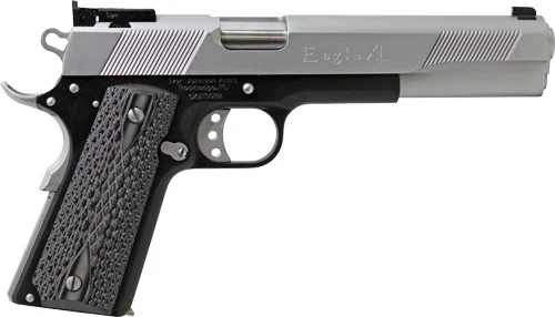 IVER JOHNSON EAGLE XL 2-TONE - 10MM 6" ADJ 8RD M.CHROME SLIDE