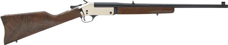 HENRY H15 SINGLE BARREL 357/38 - 22" BRASS RECEIVER WALNUT