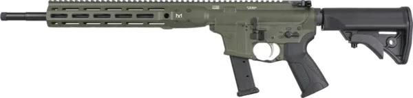 LWRC IC NINE CARBINE 9MM 16" - 27RD MAG OD GREEN/BLACK STOCK
