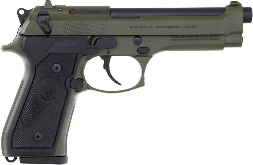 BERETTA 92FS 9MM 4.9" 10RD - OD GREEN