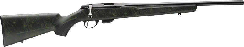 TIKKA T1X 22LR 16" THREADED - BLUED/ROUGHTECH EMERALD