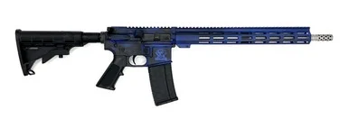 Great Lakes Firearms GL15223SSB-RYB 223 Wylde 16" 30+1 Battleworn Royal Blue Cerakote/Stainless Barrel