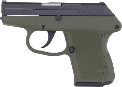 KEL-TEC P-32 32ACP DA FS - 7SH BLUED/GREEN GRIP - Image 2