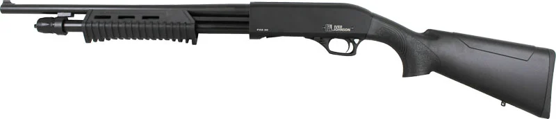 IVER JOHNSON PUMP 20GA 3" 18" - CYLINDER BLUED SYNTHETIC - Image 2
