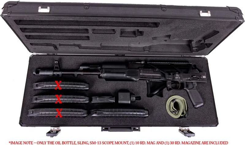 ARSENAL SAM7SF-86 7.62X39 - RIFLE 1-30RD/1-10RD MAG BLACK - Image 3