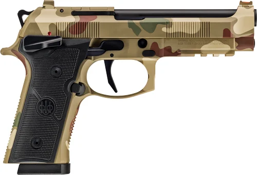 BERETTA 92XI SAO FS 9MM 4.7" - 10RD FROGSKIN CAMO 2 MAGS