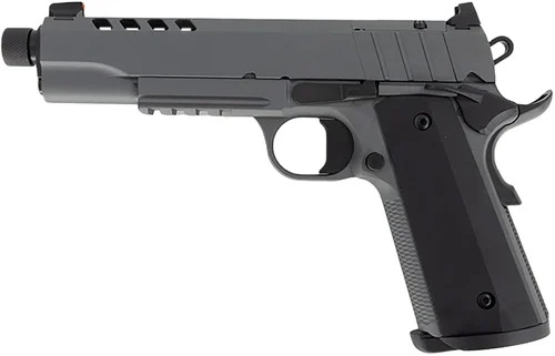 TISAS 1911 SF9 NIGHT STALKER - 9MM 5" THREADED 2-9RD GREY - Image 2