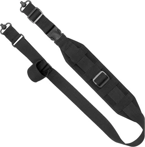 GROVTEC QS HEAVY GUNNER PADDED - SLING 1.5" WEBB 3" PAD BLACK