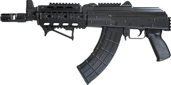 ZASTAVA ZPAP92 PISTOL 7.62X39 - W/NIGHT BREAK QUAD RAIL BLACK - Image 2