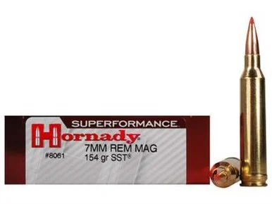 Hornady 7mm Rem Mag Superformance H8061 154 gr SST 20 rounds