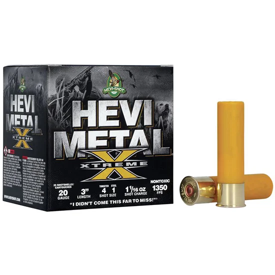 HEVI METAL XTREME 20GA 3 1.0625OZ #4-1 25/10
