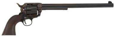 Pietta HF45CHS12NM 1873 GW2 Buntline 45 Colt 6 Round 12" Blued Color Case Hardened Steel/Walnut Grip