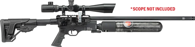 HATSAN FACTOR RC .22 PCP - SIDE LEVER 2-MAGS BLACK - Image 2