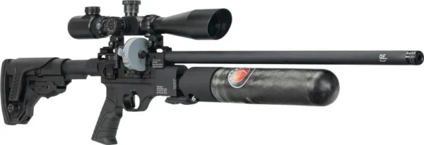 HATSAN FACTOR RC .22 PCP - SIDE LEVER 2-MAGS BLACK