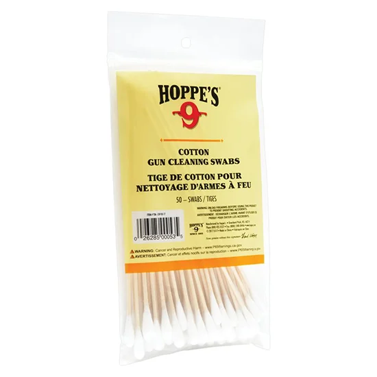 HOPPES COTTEN CLEANING SWAB 100CT WOOD GRAIN