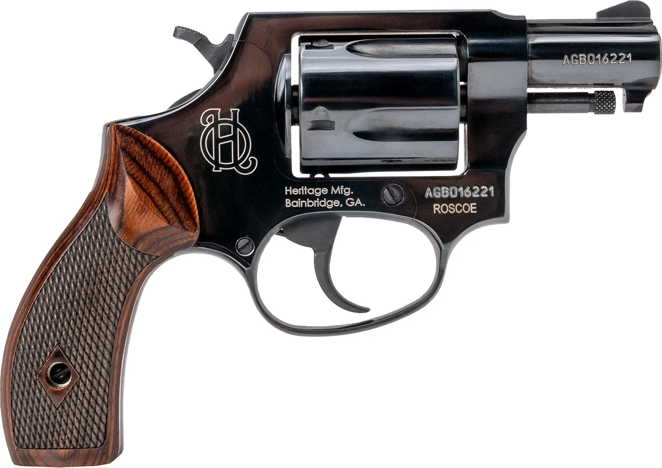HER ROSCOE 38SP 2B REV 5RD