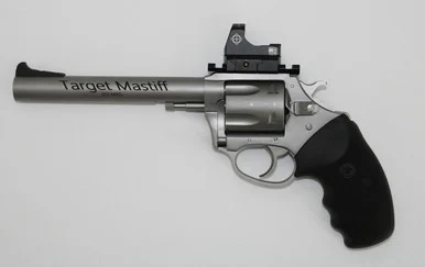 Charter Arms Model 73565 Mastiff .357 Magnum 6" 5 Rounds Stainless Steel/Rubber Grip W/ Micro Optic