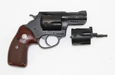 Charter Arms Model 13920 Mag Pug & Pitbull Combo .357 Magnum W/ 9mm Conversion Cylinder 2.2" 5 Rounds Black/Walnut
