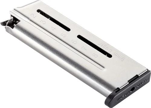 WILSON MAGAZINE 1911 ETM 9MM - 8RD COMPACT SZ. FLUSH FIT PAD