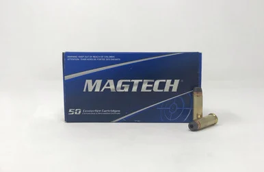 Magtech 38 Special +P Ammunition 38H 158 Grain Semi Jacketed Hollow Point 50 Rounds