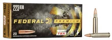 Federal Vital Shok 223 Remington Ammunition 55 Grain Barnes Triple Shock X-Bullet 20 Rounds