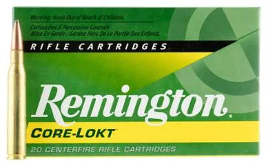 Remington 280 Rem Ammunition Cor-lokt R280R1 150 Grain Pointed Soft Point 20 Rounds