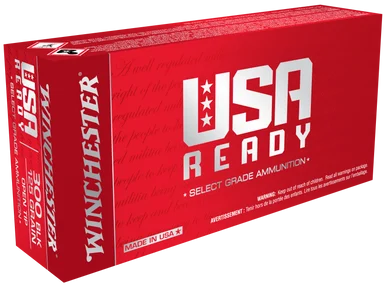 Winchester 300 Blackout Ammunition USA Ready RED300 125 Grain Open Tip 20 Rounds