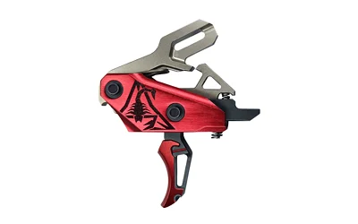 RISE REV 535 BLACK/RED CRVD/FLT BLDS - Image 2