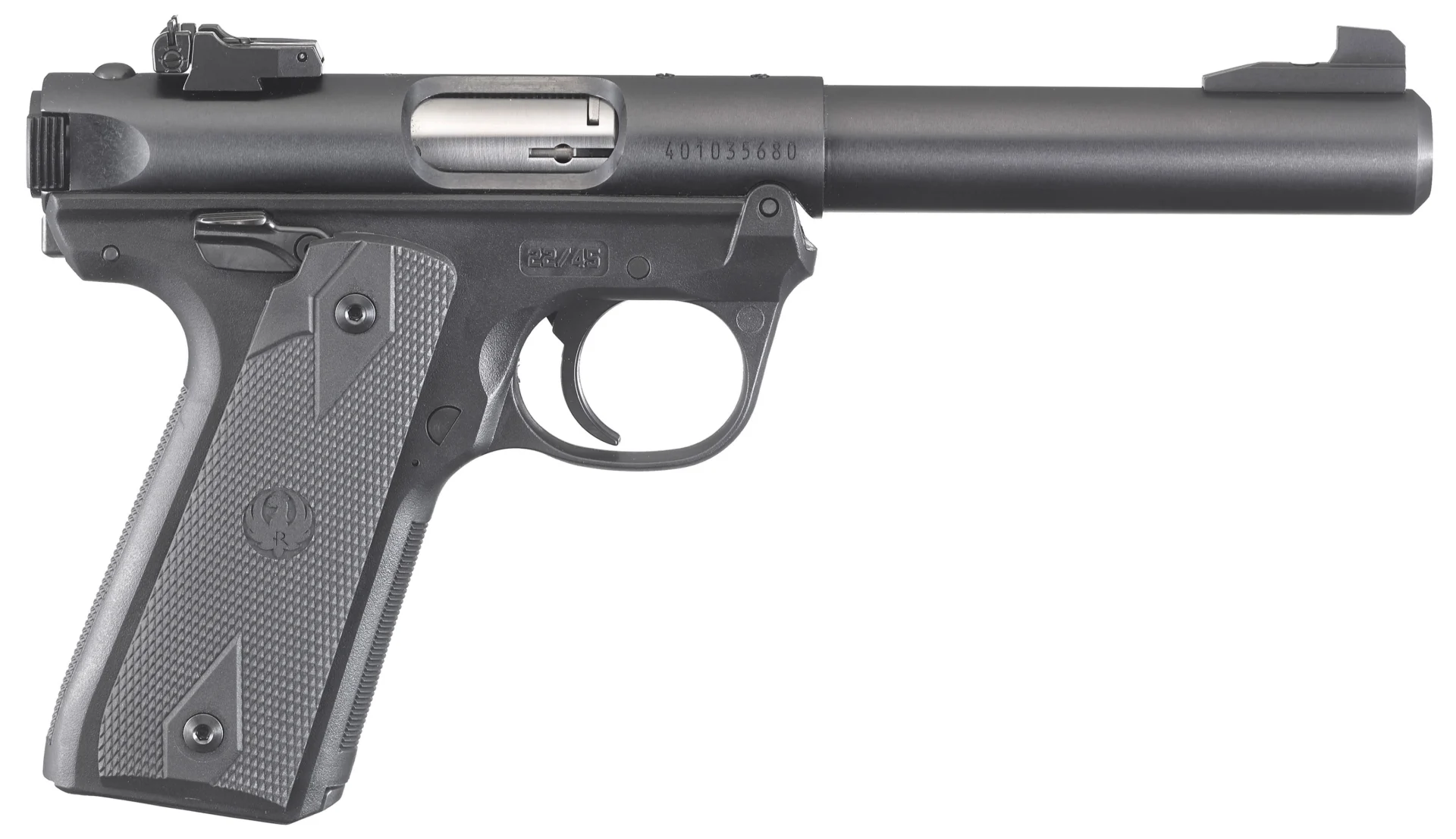 RUG MARK IV 22/45 22LR 5.5 BULL 10RD