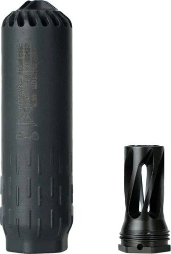 HUXWRX FLOW 556 TI KIT - SUPPRESSOR W/ FLASH HIDER BLK