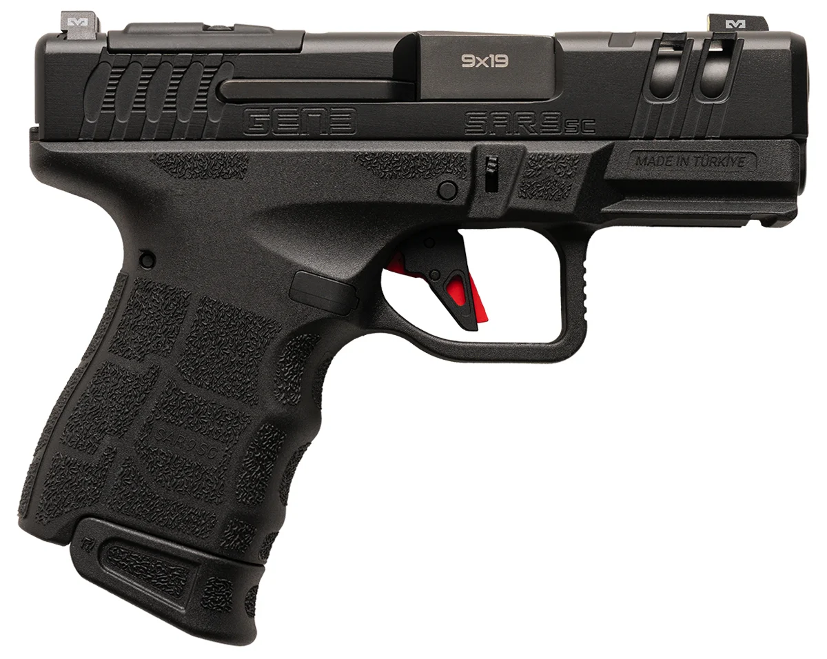 SAR SAR9 9MM SUBCOMPACT GEN3 BLK 15RD