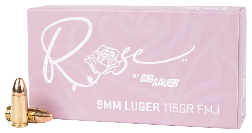 SIG AMMO 9MM 115GR ELITE BALL ROSE FMJ 50/20