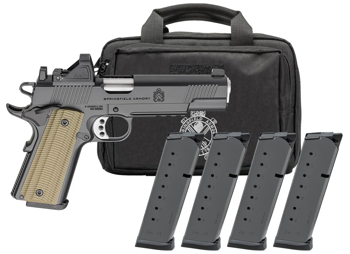 SPR 1911 OPERATOR AOS 45ACP 5 BLK 8RD PAC