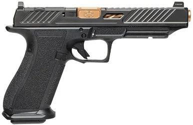 Shadow Systems SS-2027 DR920L Elite Long Slide 9mm 5.5" 17+1 Black Nitride/Bronze TICN Spiral Fluted Barrel Optic Ready