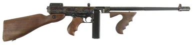 Auto-Ordnance Thompson T1CH 1927A-1 Delux 16.5" .45 ACP 20+1 Wood