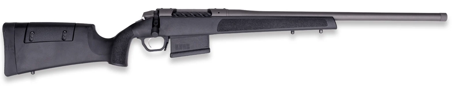WBY 307 RANGE SF 7MM PRC BLK/TUNGSTEN 22 THRD