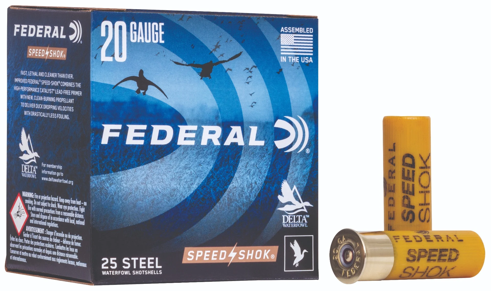 FDR 20G SPDSHK 2.75-.75-7 25RD