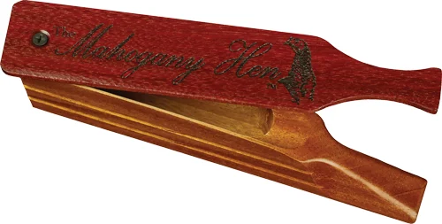 WOODHAVEN CUSTOM CALLS THE - MAHOGANY REAL HEN BOX CALL