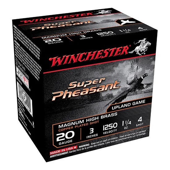WIN SUPER PHEASANT 20GA 3 1-1/4 #4 25/10