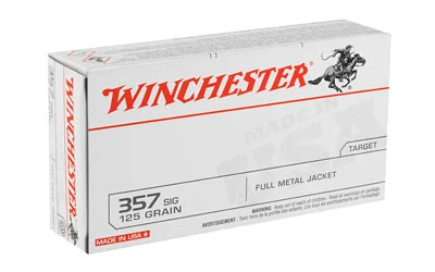 WIN USA 357SIG 125GR FMJ 50/500 - Image 2