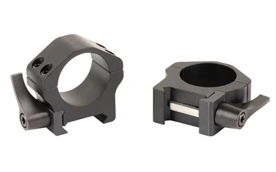 WARNE MAXIMA 1" HRZ QD LOW RINGS BLK - Image 2