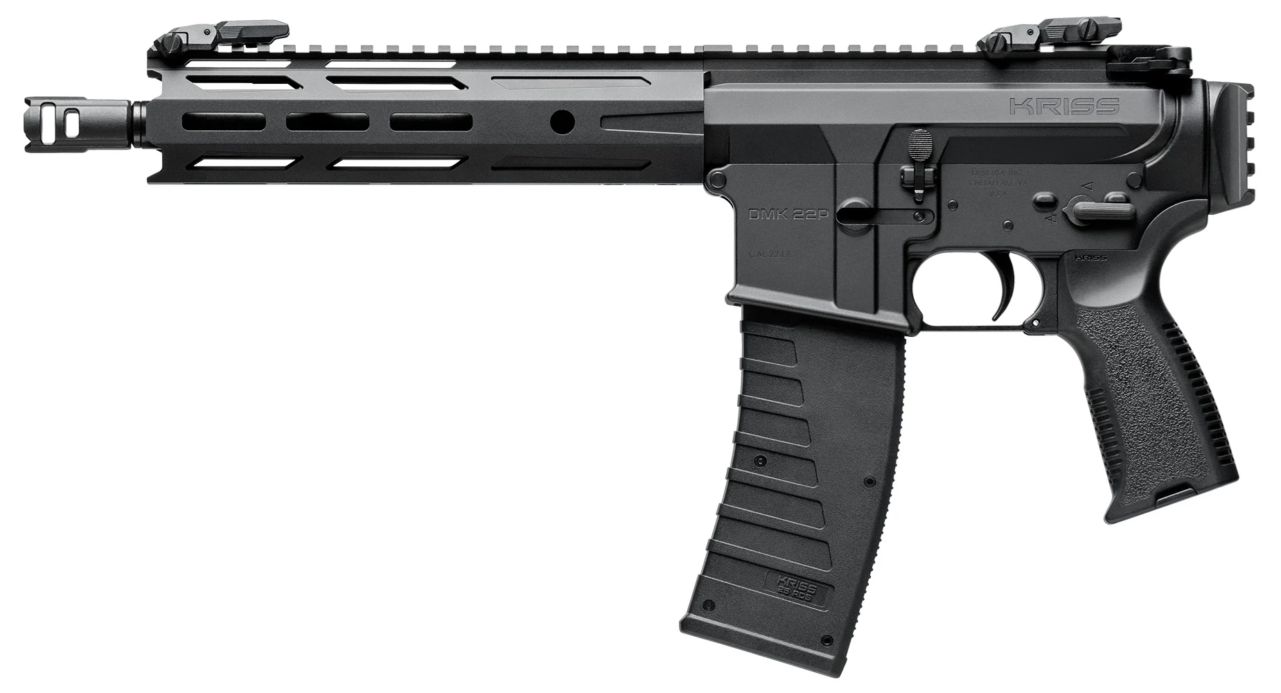 KRISS USA DMK22P 22LR 10.5" BLK 25+1 TB