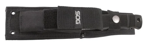 SOG KNIFE SEAL PUP ELITE - BLACK W/SHEATH - Image 2
