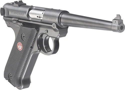 RUGER MARK IV STANDARD 22LR - 6" FIXED SIGHT SYNTHETIC - Image 3